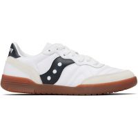 Saucony White 586i Leather Sneakers 261921M237031