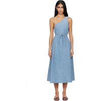 Baserange Blue Eye Denim Midi Dress 261922F054006