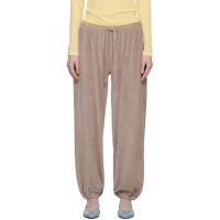 Baserange Taupe Velour Pillow Sweatpants 261922F086006