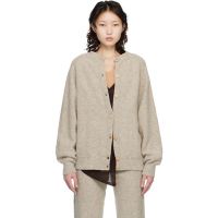 Baserange Taupe Soar Cardigan 261922F095001