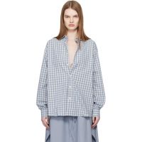 Baserange Blue Claude Shirt 261922F109004