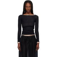 Baserange Black Pama Long Sleeve Tee 261922F110007