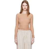 Baserange Tan Cinder Long Sleeve T-shirt 261922F110027