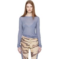 Baserange Blue Long Sleeve T-shirt 261922F110049
