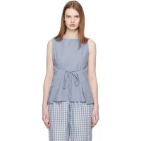 Baserange Blue Decti Tank Top 261922F111006