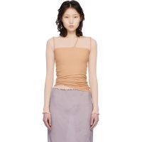 Baserange SSENSE Exclusive Tan Nida Tank Top 261922F111021