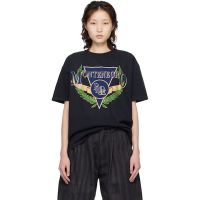 Rhude Black Montenegro Regatta T-shirt 261923F110007