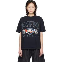 Rhude Black USA Sailing Icon T-shirt 261923F110008