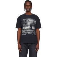 Rhude Black Lago Trasimeno T-shirt 261923M213021