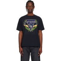 Rhude Black Montenegro Regatta T-shirt 261923M213023