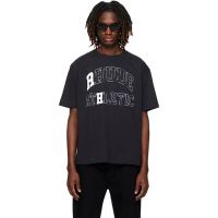 Black Rhude Athletic T-shirt 261923M213025
