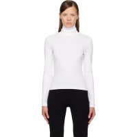 FLORE White Dinah Turtleneck 261924F099001