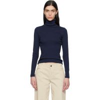 FLORE Navy Dinah Turtleneck 261924F099015