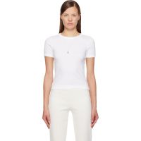 FLORE White Car T-shirt 261924F110058