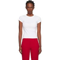 FLORE White Car Baby T-shirt 261924F110062