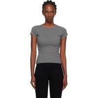 FLORE Gray Car Baby T-shirt 261924F110064