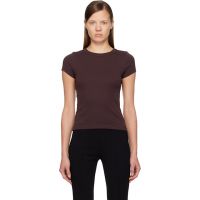 FLORE Brown Car Baby T-shirt 261924F110066