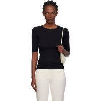 FLORE Black Anna T-shirt 261924F110069