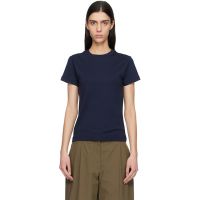 FLORE Navy Monica T-shirt 261924F110076