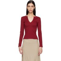 FLORE Red Iman Longsleeve T-shirt 261924F110093