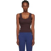 FLORE Brown Hillie Tank Top 261924F111018