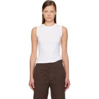 FLORE White Esme Tank Top 261924F111023