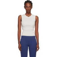 FLORE Gray Esme Tank Top 261924F111029
