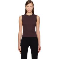 FLORE Brown Esme Tank Top 261924F111031