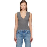 FLORE Gray Dewi Tank Top 261924F111036