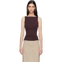 FLORE Brown Timmi Tank Top 261924F111048