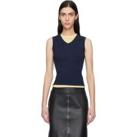 FLORE Navy Jill Tank Top 261924F111056