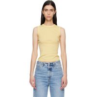 FLORE Yellow Esme Tank Top 261924F111061