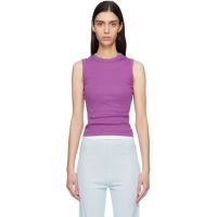FLORE Purple Esme Tank Top 261924F111063