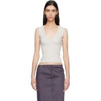 FLORE Gray Dewi Tank Top 261924F111069