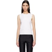FLORE White Jess Tank Top 261924F111071