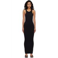 Entire Studios Black Muscle Tank Midi Dress 261940F054005