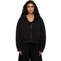 Entire Studios Black Eternal Zip Hoodie 261940F097017