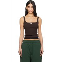 Entire Studios Brown Lounge Tank Top 261940F111002