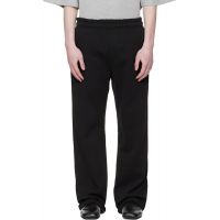Entire Studios Black Straight Leg Sweatpants 261940M190007