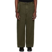 Entire Studios Khaki Gully Trousers 261940M191008