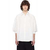 Entire Studios White Miller Shirt 261940M192020