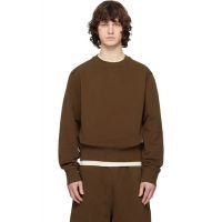 Entire Studios Brown Pod Crew Sweatshirt 261940M201004