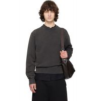 Entire Studios Black Pod Crew Sweatshirt 261940M201005