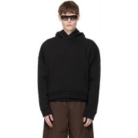 Entire Studios Black Heavy Hoodie 261940M202008
