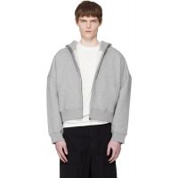 Entire Studios Gray Eternal Zip Hoodie 261940M202023