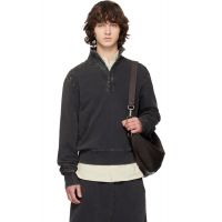 Entire Studios Black Port Pullover Sweatshirt 261940M204007