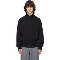 Entire Studios Black Port Pullover Sweatshirt 261940M204008