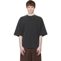 Entire Studios Black Heavy Boxy T-shirt 261940M213015