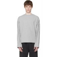 Entire Studios Gray Heavy Long Sleeve T-shirt 261940M213021