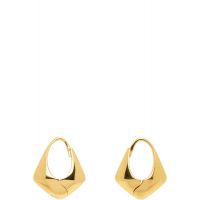 Sophie Buhai Small Pyramid Hoop Earrings 261942F022046
